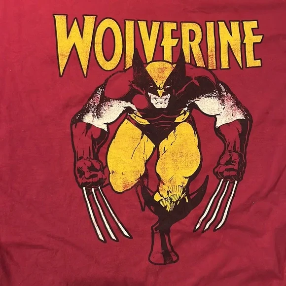 RARE Marvel X- Men Wolverine t-shirt - Picture 2 of 2